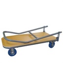 Ploski industrijski voziček s platformo | 890x450 mm | 250 kg | model R/1