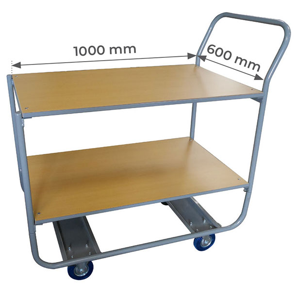 Nivojski industrijski voziček | 200 kg | WP20