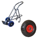 Ročni voziček za 1 jeklenko | 460x960x1000 mm | SAC120