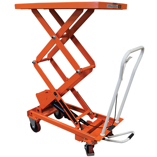 Premična ročna delovna dvižna miza | visoki dvig | 300-800 kg | BS D