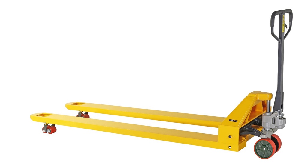 Ročni paletni viličar z dolgimi vilicami | 2500 mm | 2000 kg | IMM