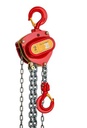 Ročno verižno dvigalo z zaščito pred preobremenitvijo | 0,5-10 t | DELTA Red Premium