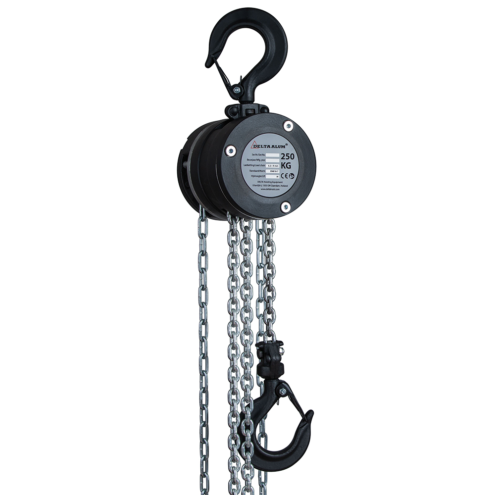 Ročno verižno dvigalo 360° | 0,25-0,5t | DELTA Alum
