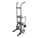 Jekleni voziček za prevoz in rotacijo sodov | 500 kg
