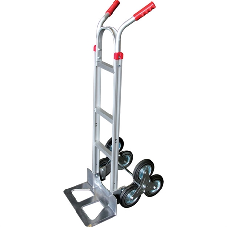 [ST150-3W] Aluminijast stopniščni voziček s fiksno platformo | 150 kg