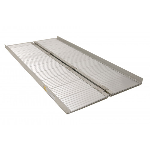 Zložljiva nakladalna aluminijasta rampa | nosilnost 270 kg 