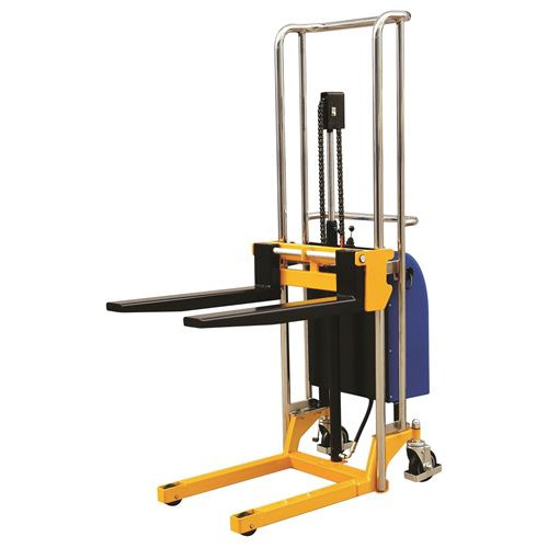 [IMMEJ2120] Pol električni visokodvižni paletni viličar | 200 kg | višina dviga 1200 mm | IMMEJ2120